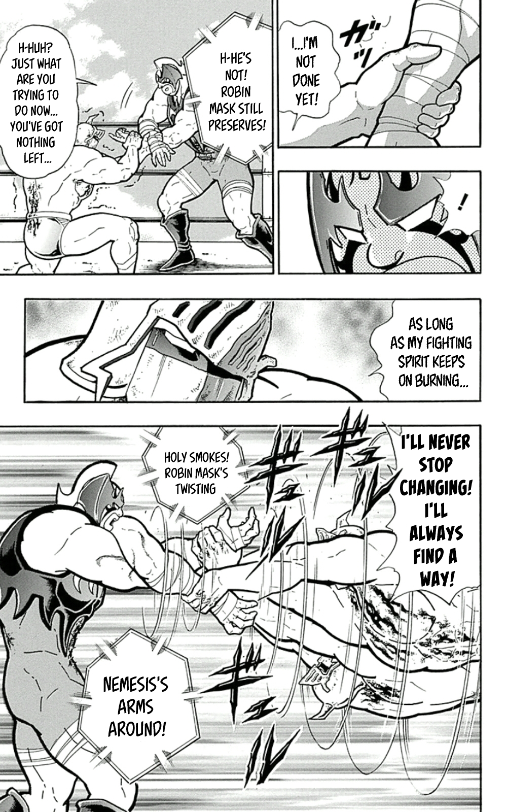 Kinnikuman Chapter 454 page 13 - Chapter 454: Torn Apart By The Naked Tower Bridge!