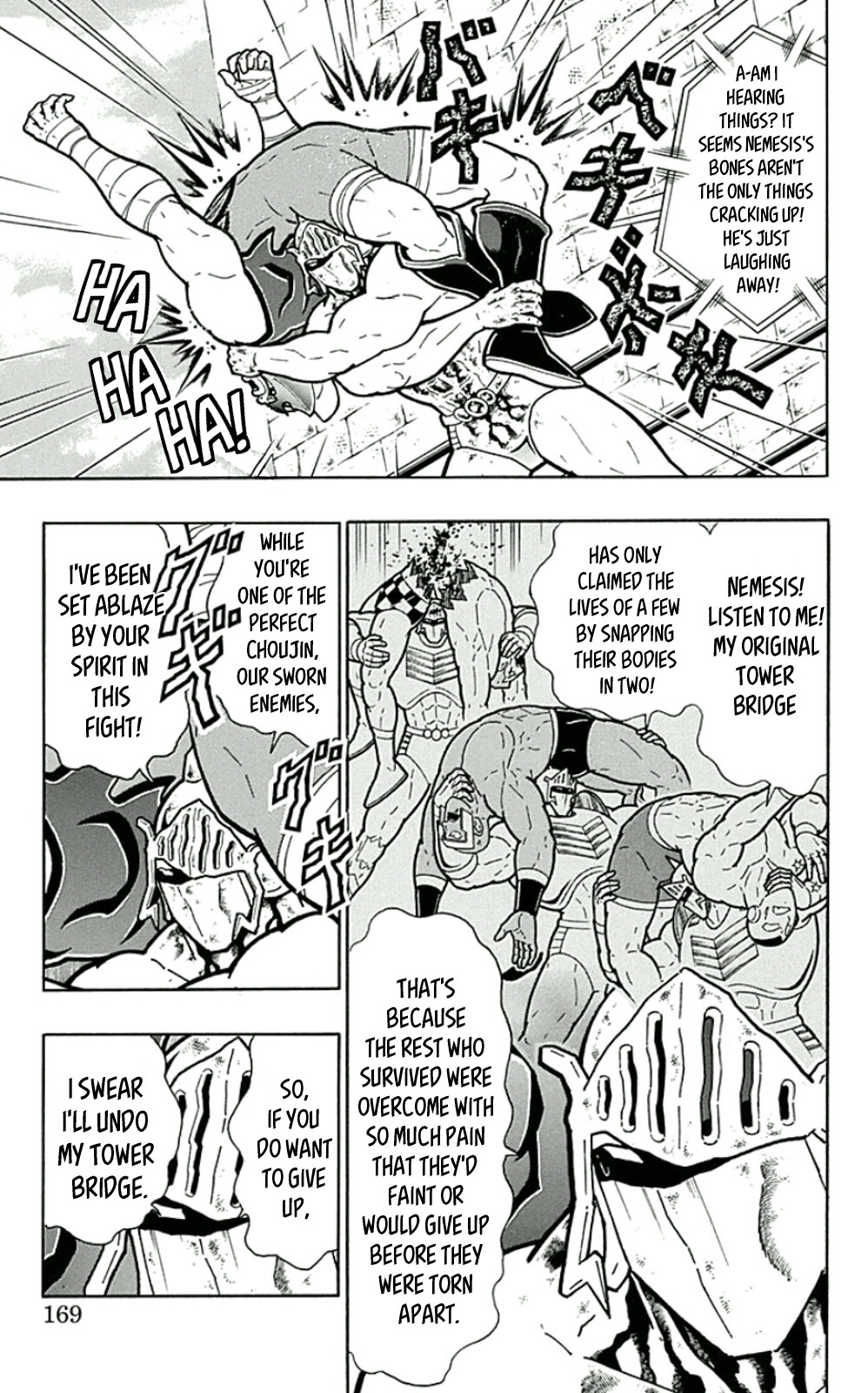 Kinnikuman Chapter 454 page 3 - Chapter 454: Torn Apart By The Naked Tower Bridge!