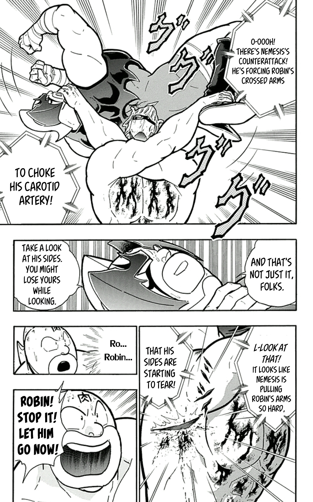 Kinnikuman Chapter 454 page 5 - Chapter 454: Torn Apart By The Naked Tower Bridge!