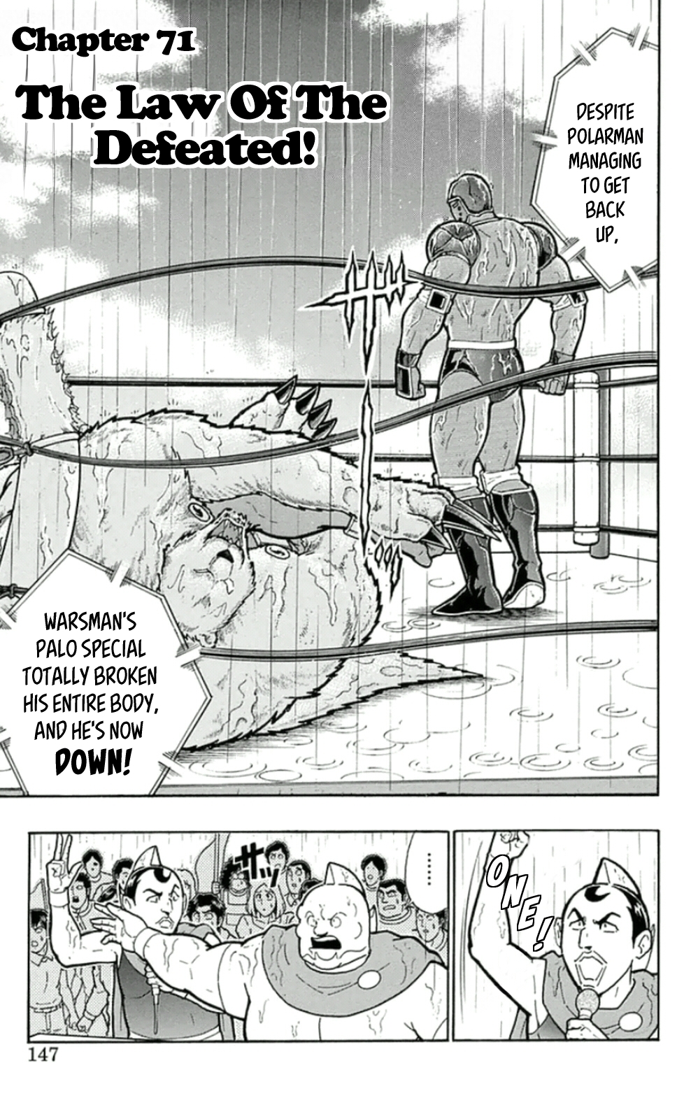 Kinnikuman Chapter 462 page 1 - Chapter 462: The Law Of The Defeated!