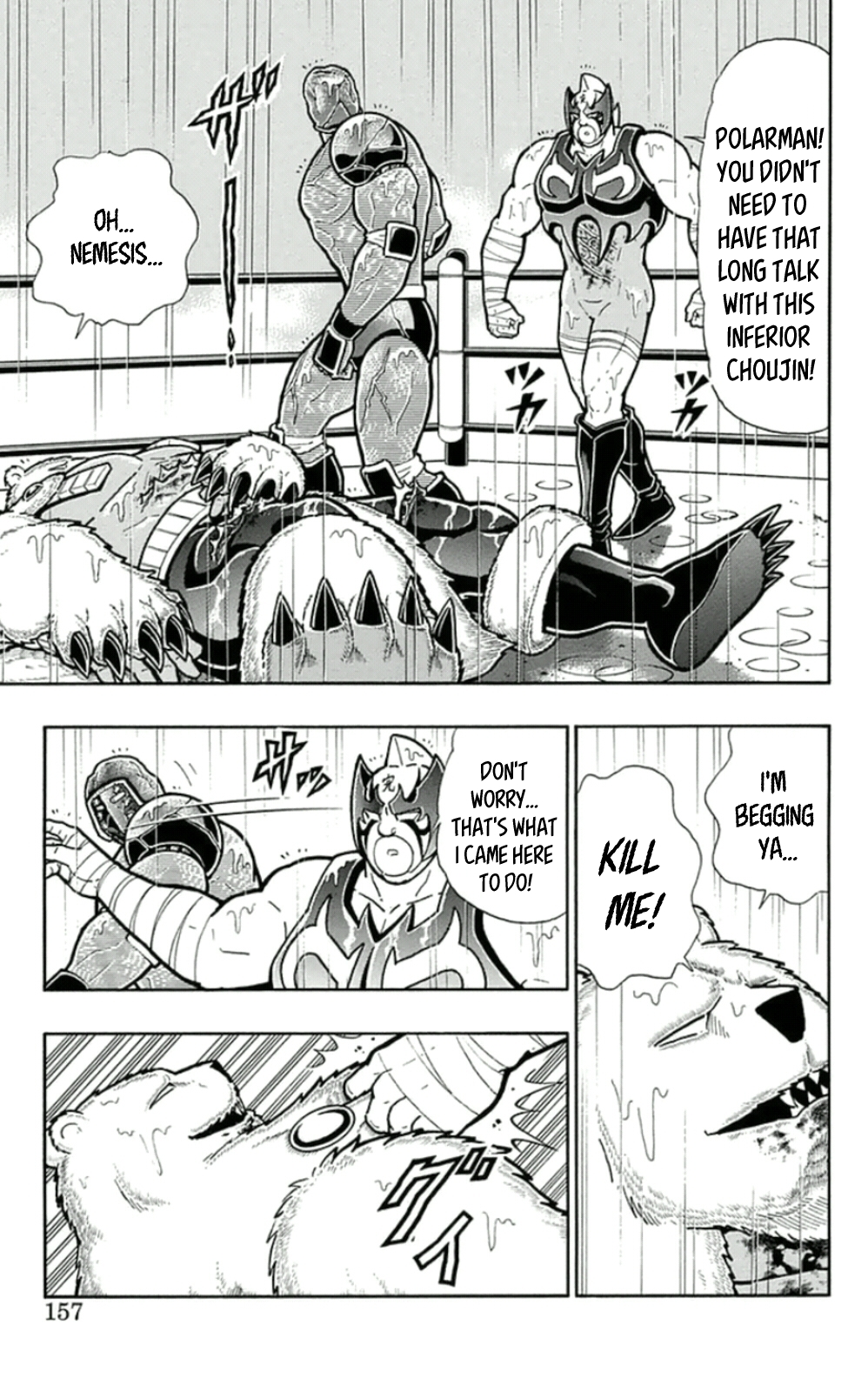 Kinnikuman Chapter 462 page 11 - Chapter 462: The Law Of The Defeated!