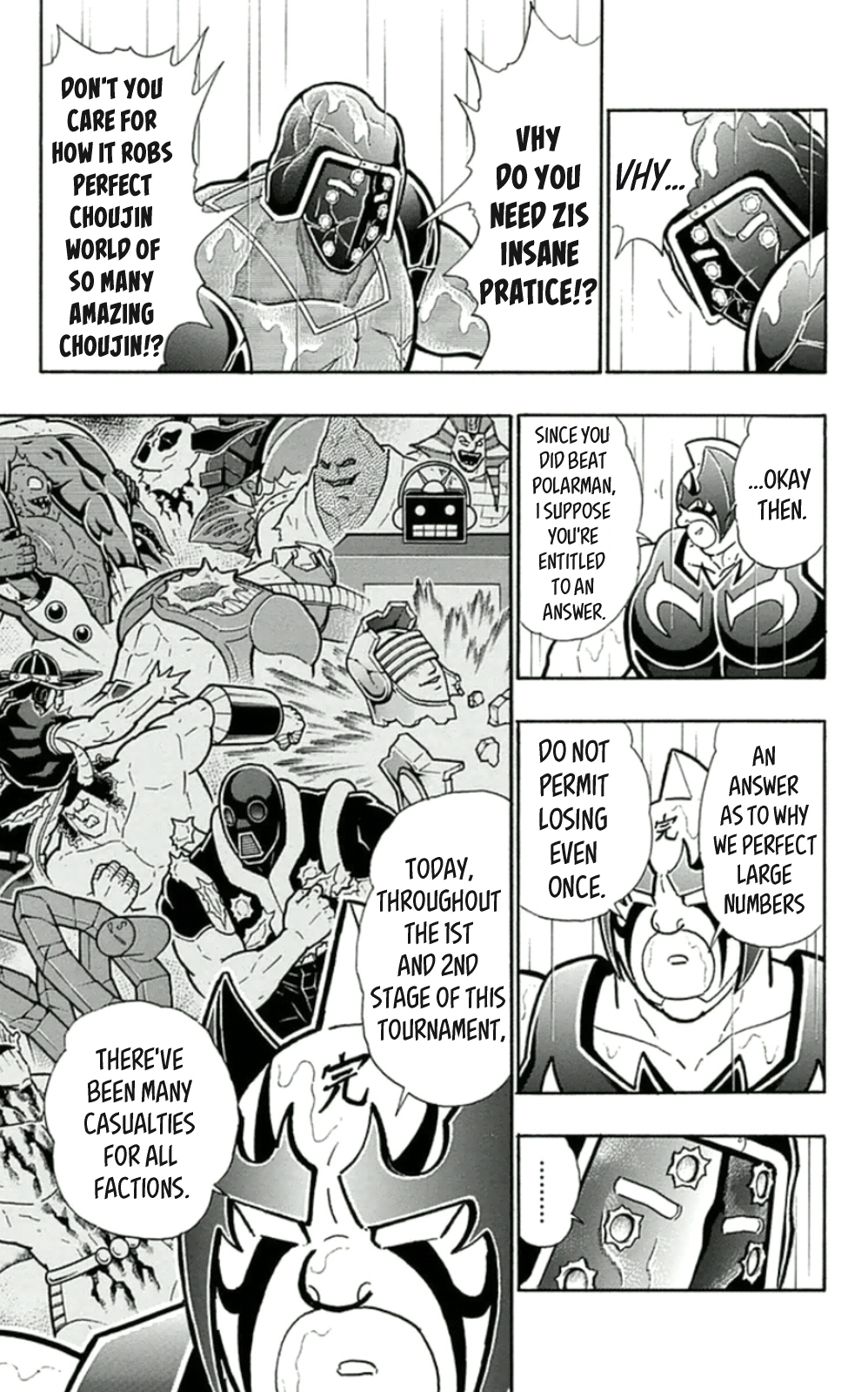Kinnikuman Chapter 463 page 5 - Chapter 463: The Perfect Large Numbers' Mission!