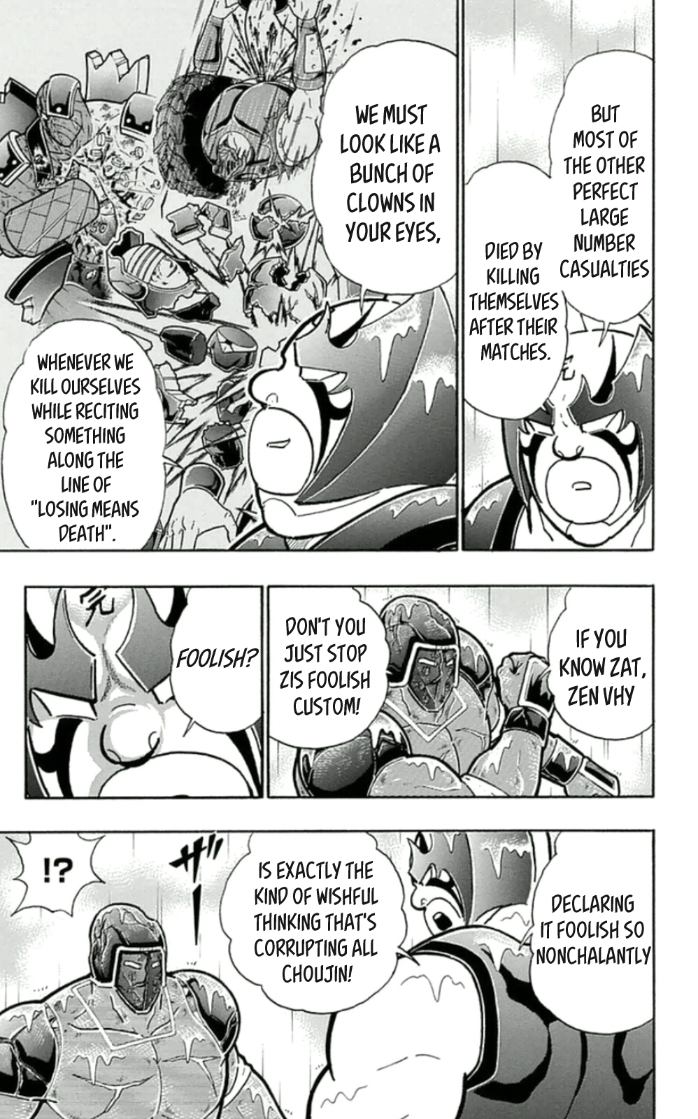 Kinnikuman Chapter 463 page 7 - Chapter 463: The Perfect Large Numbers' Mission!