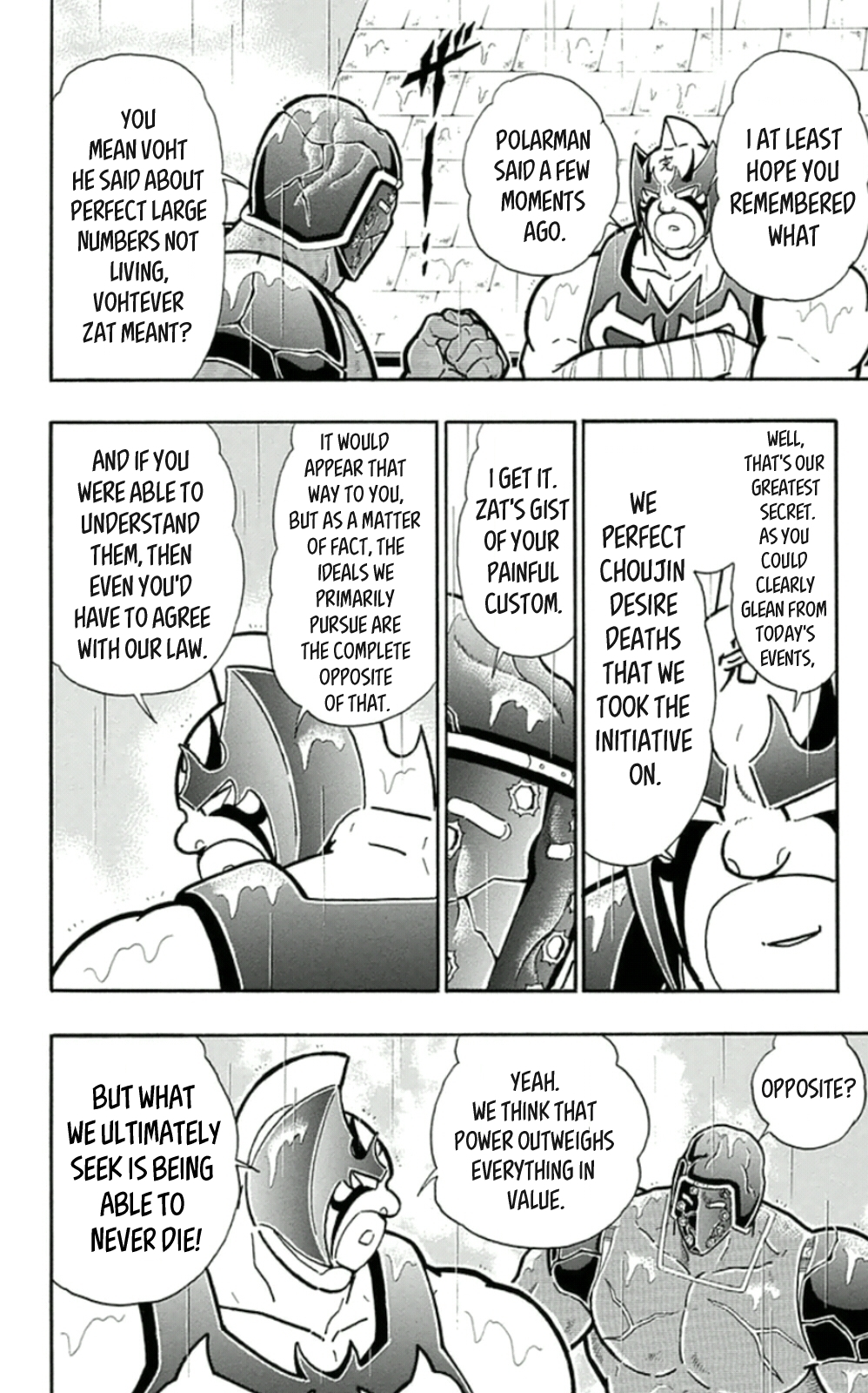 Kinnikuman Chapter 463 page 8 - Chapter 463: The Perfect Large Numbers' Mission!