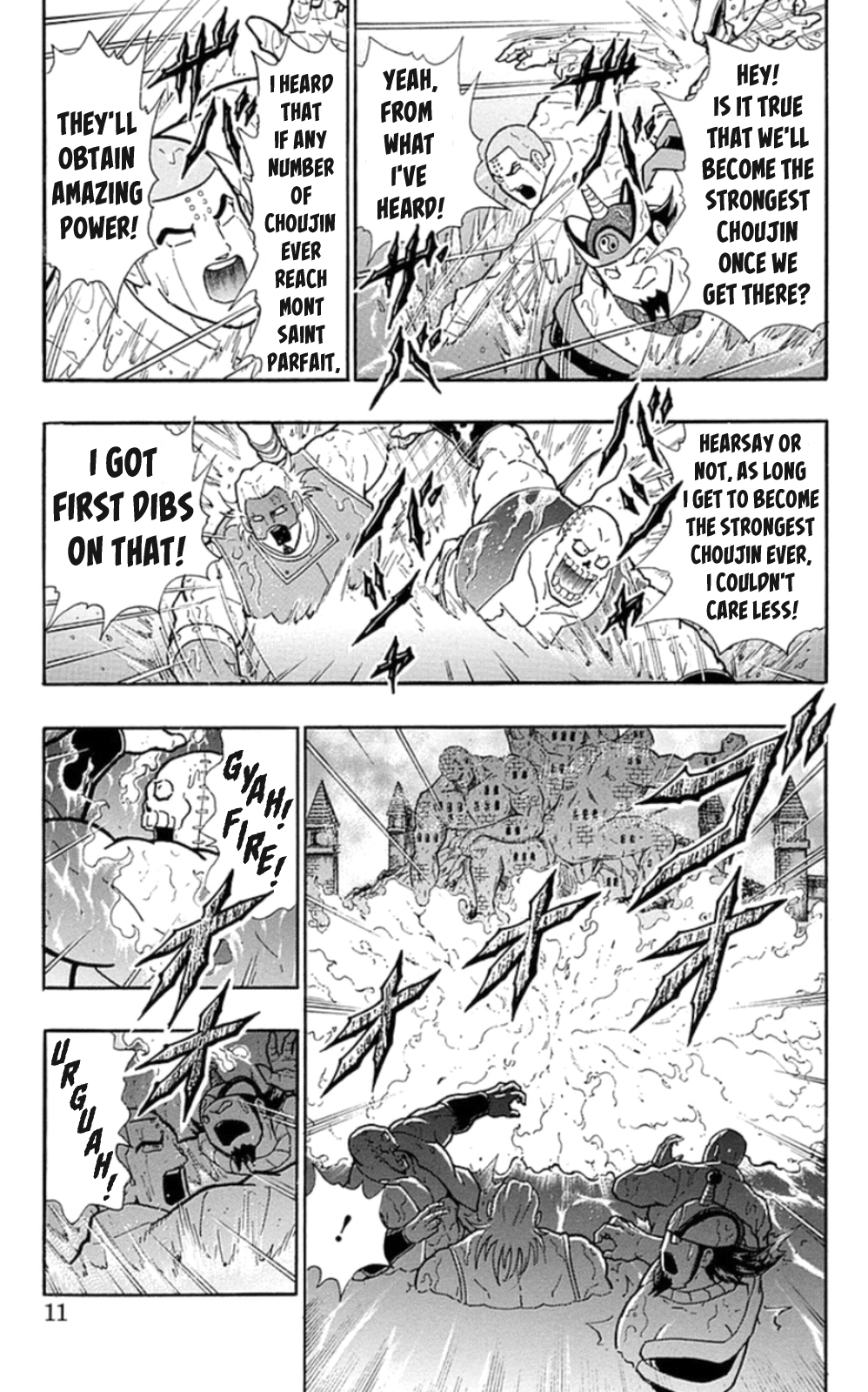 Kinnikuman Chapter 464 page 10 - Chapter 464: Back Home To Mont Saint Parfait!