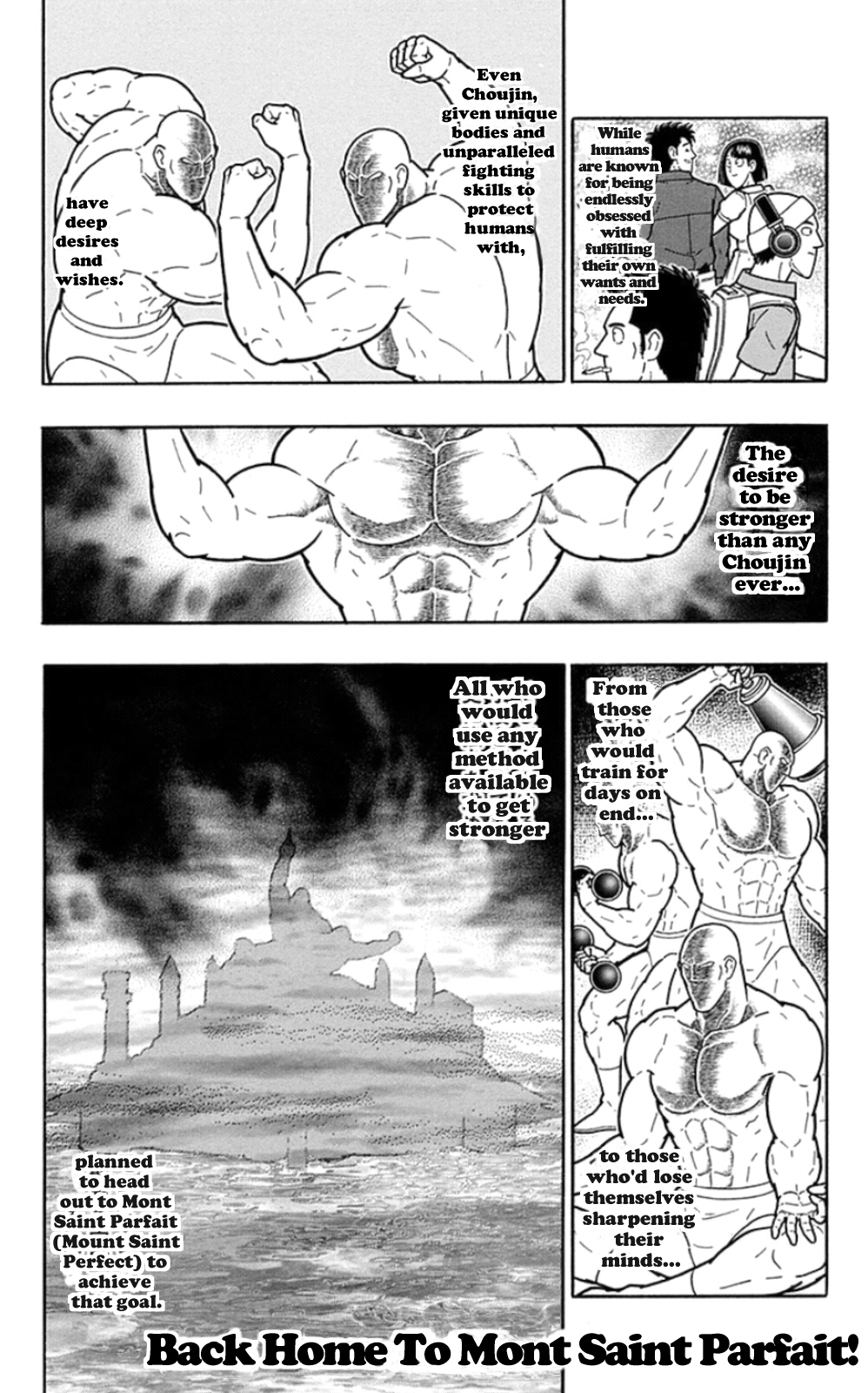 Kinnikuman Chapter 464 page 7 - Chapter 464: Back Home To Mont Saint Parfait!