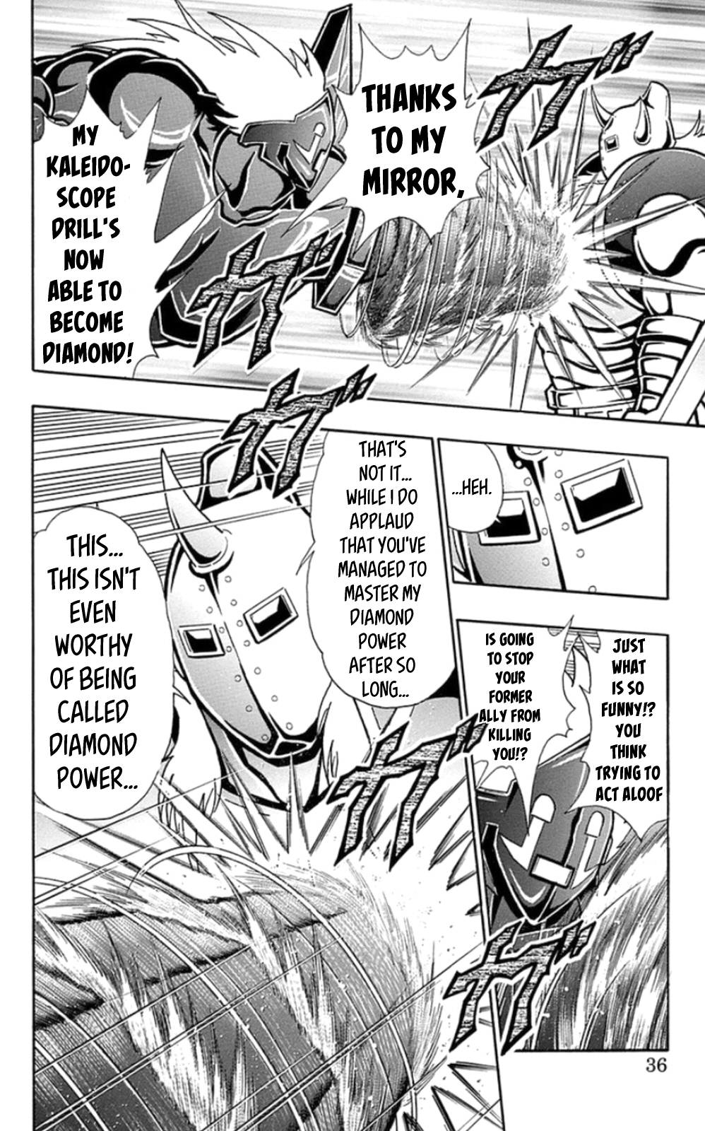 Kinnikuman Chapter 465 page 10 - Chapter 465: Diamond VS Diamond!