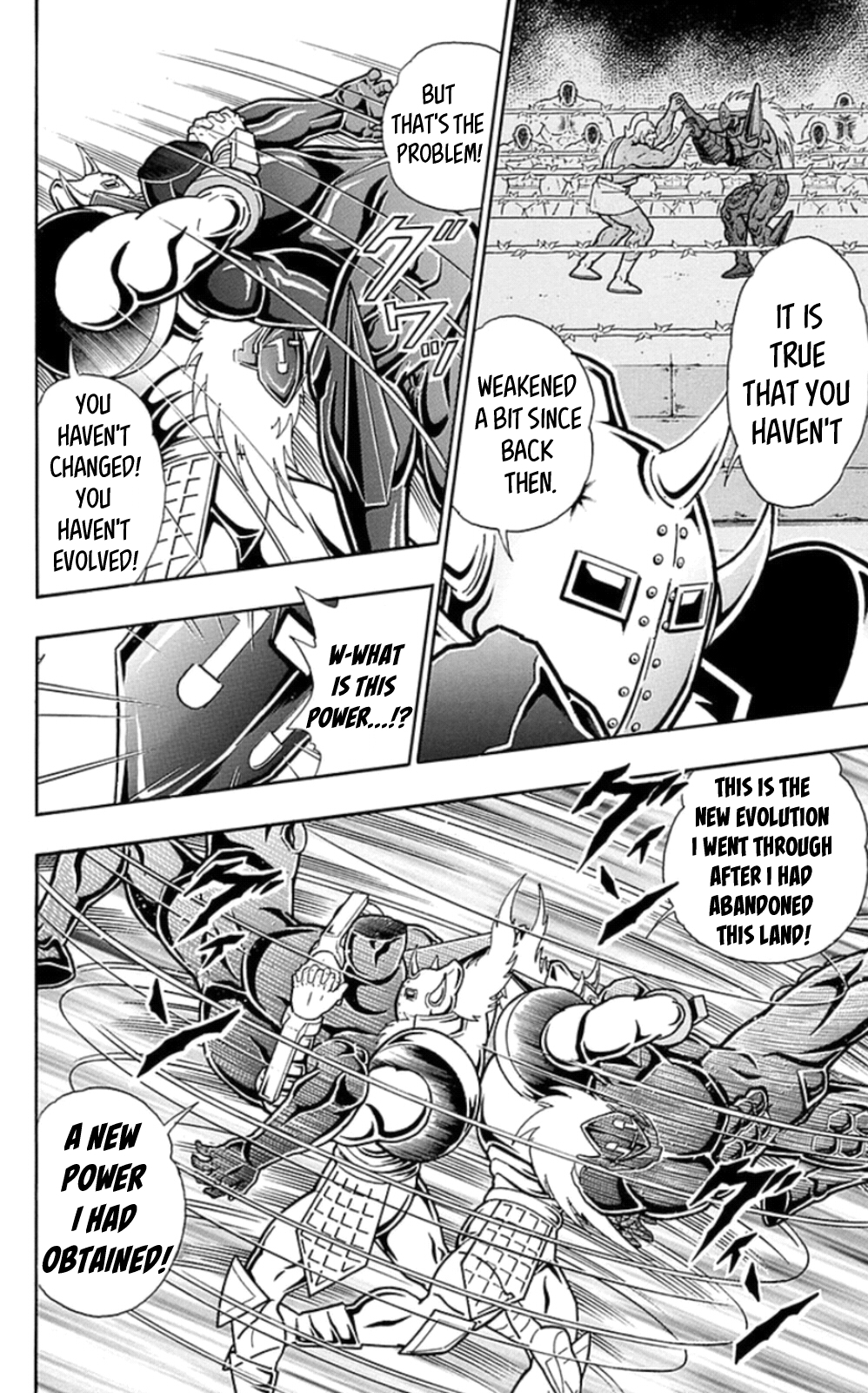 Kinnikuman Chapter 465 page 14 - Chapter 465: Diamond VS Diamond!