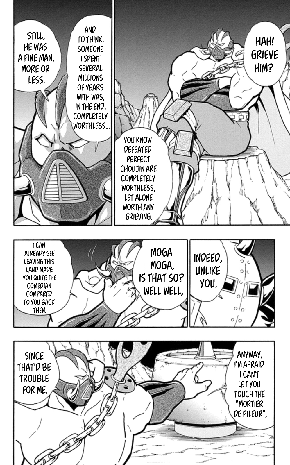 Kinnikuman Chapter 466 page 16 - Chapter 466: The Law Of The Choujin Graveyard!