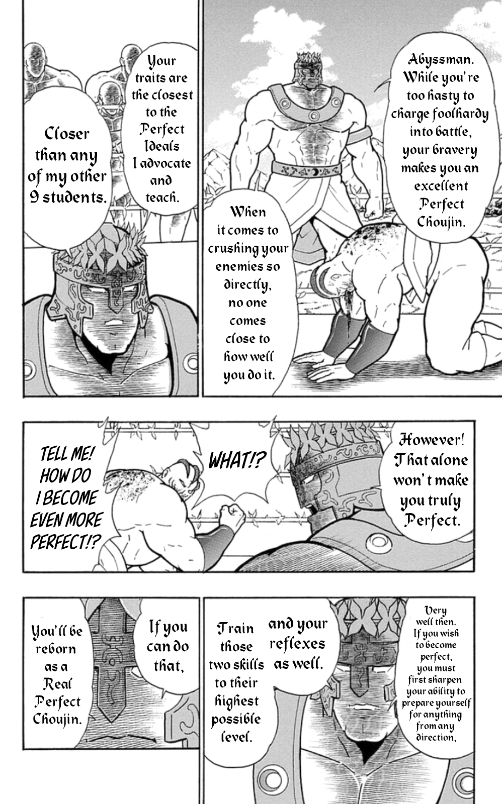 Kinnikuman Chapter 467 page 14 - Chapter 467: "Perfect The Rule!"