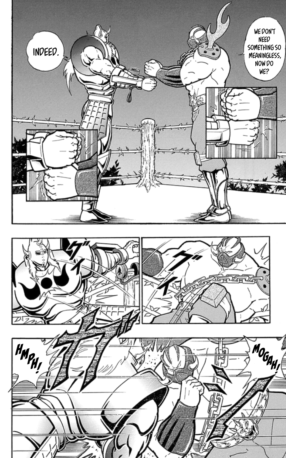 Kinnikuman Chapter 467 page 4 - Chapter 467: "Perfect The Rule!"