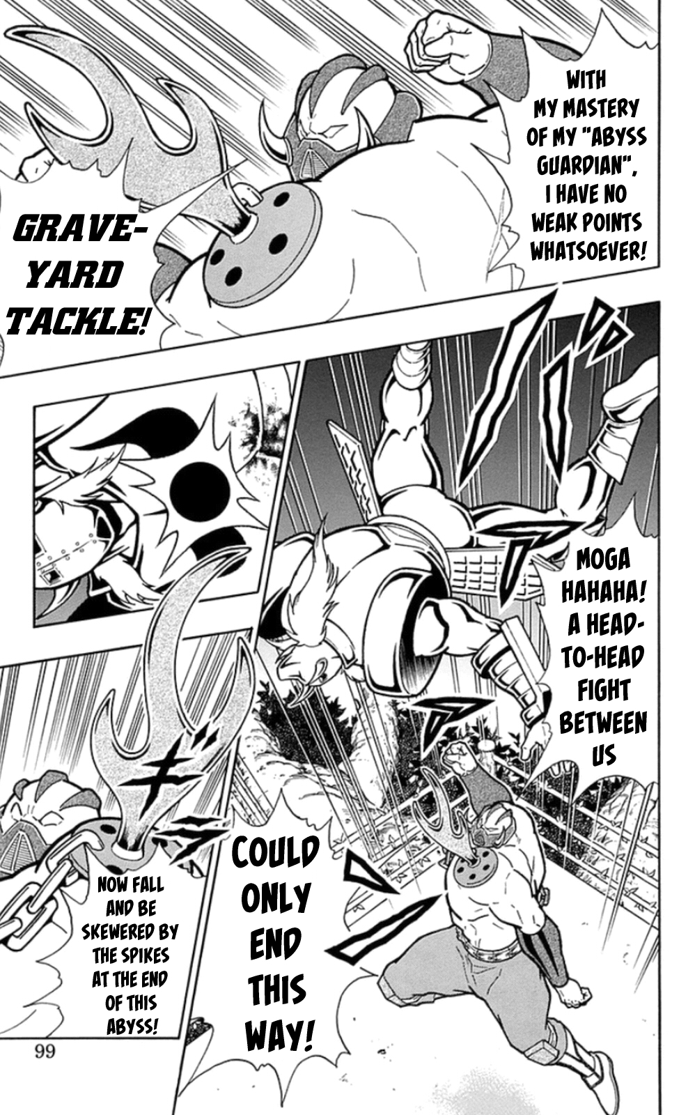 Kinnikuman Chapter 468 page 13 - Chapter 468: Break The "Abyss Guardian!"