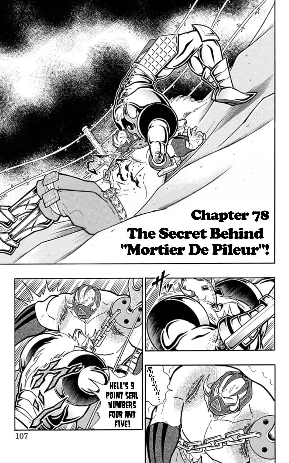 Kinnikuman Chapter 469 page 1 - Chapter 469: The Secret Behind "Mortier De Pileur!"