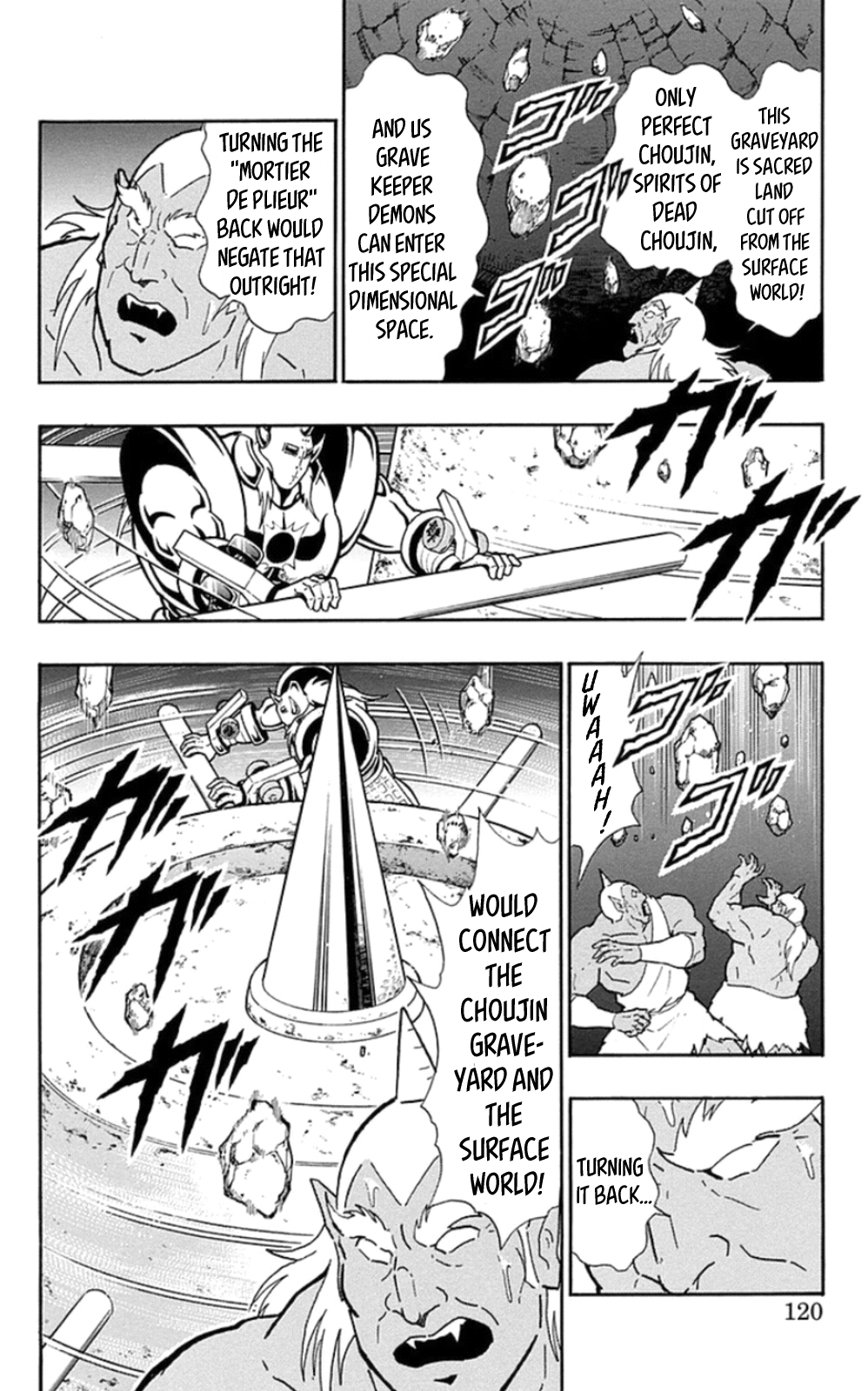 Kinnikuman Chapter 469 page 14 - Chapter 469: The Secret Behind "Mortier De Pileur!"