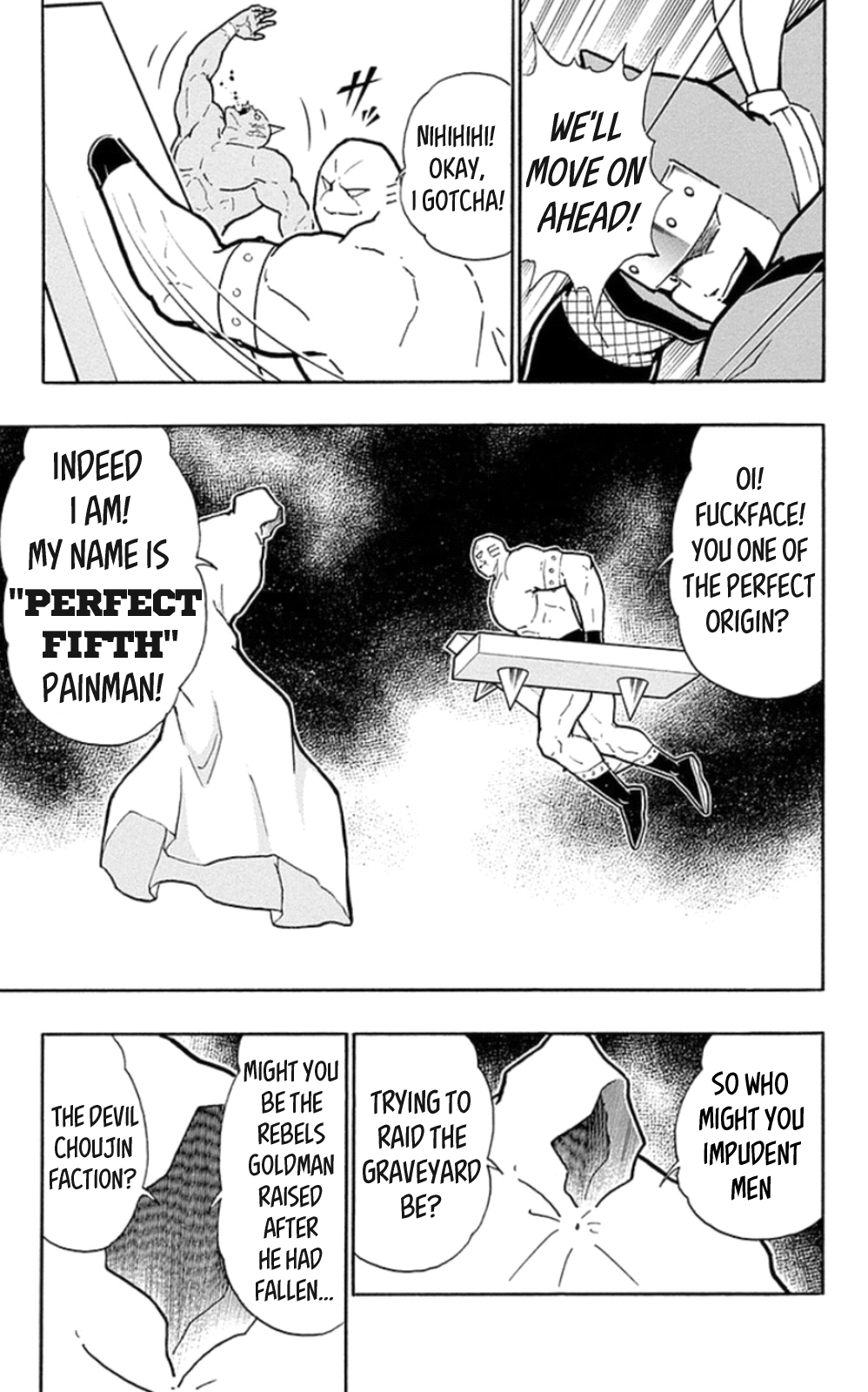 Kinnikuman Chapter 470 page 17 - Chapter 470: The Six Devil Knights Charge!