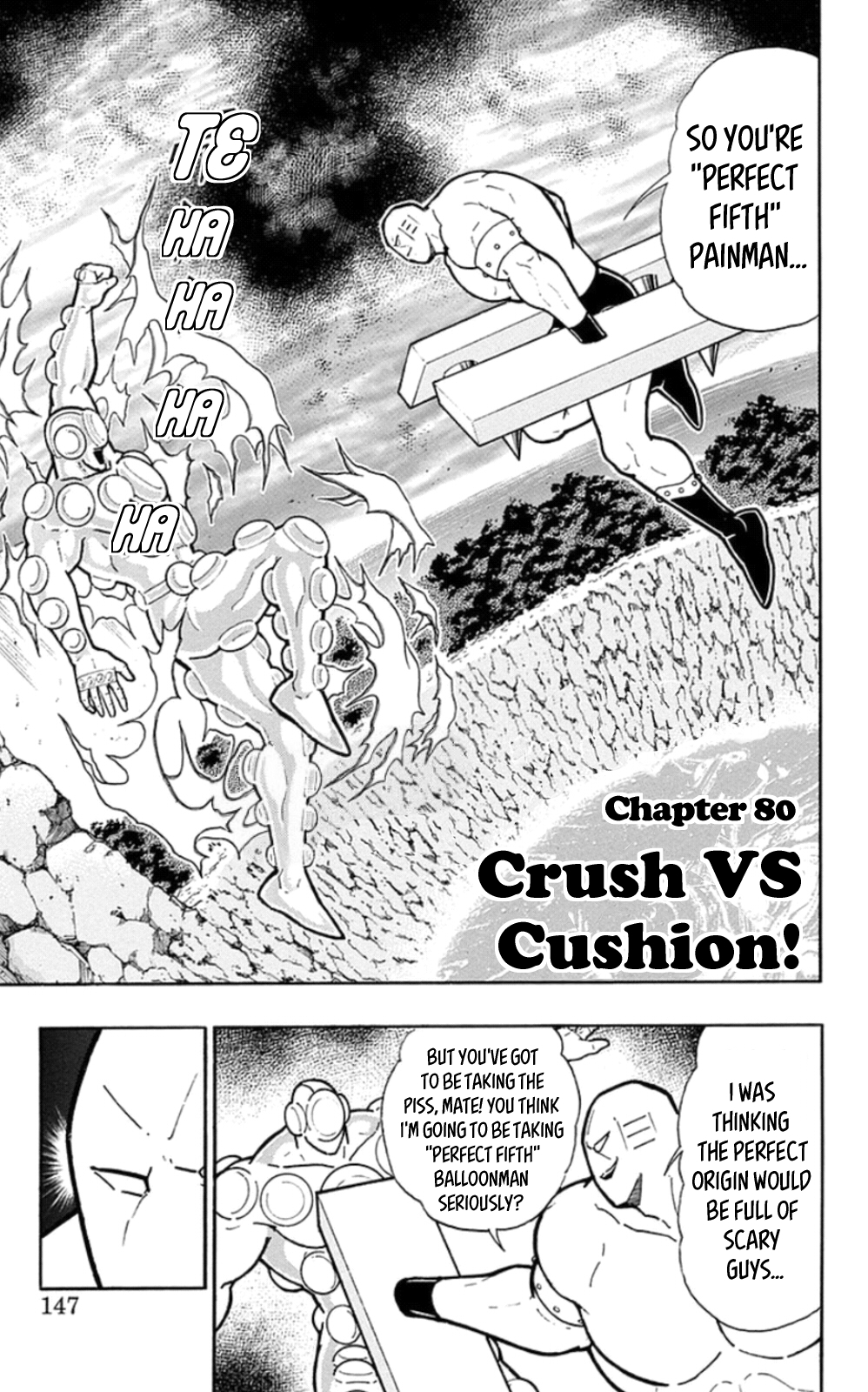 Kinnikuman Chapter 471 page 1 - Chapter 471: Crush VS Cushion!