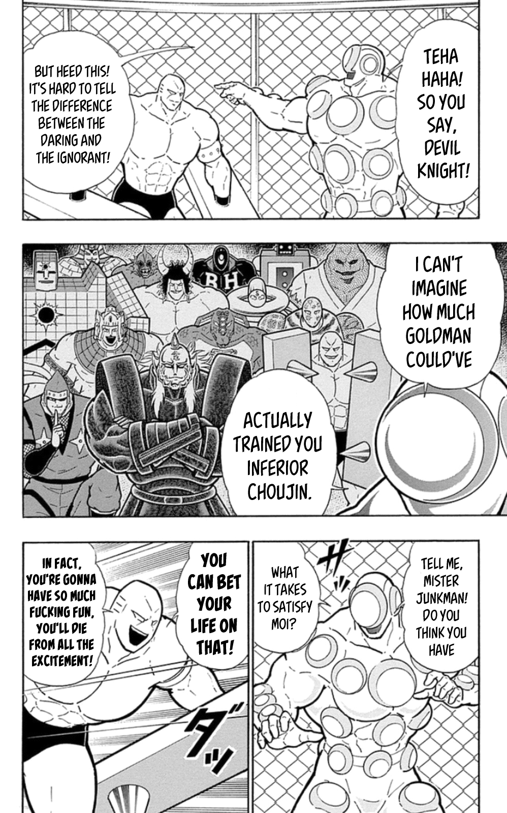 Kinnikuman Chapter 471 page 10 - Chapter 471: Crush VS Cushion!