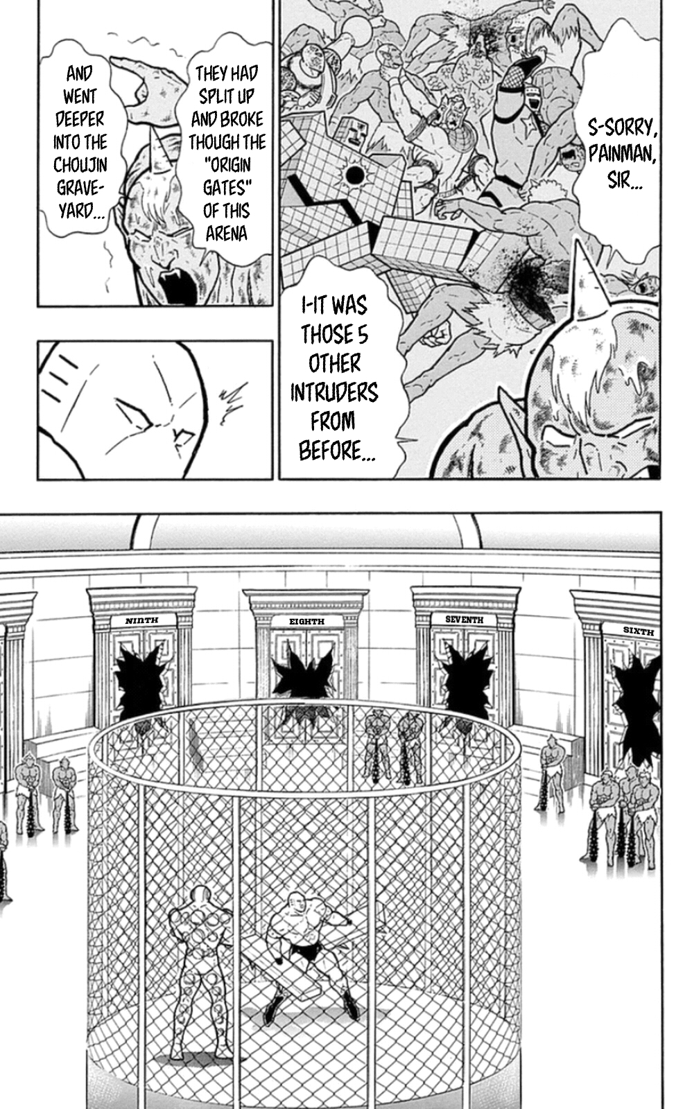 Kinnikuman Chapter 471 page 7 - Chapter 471: Crush VS Cushion!