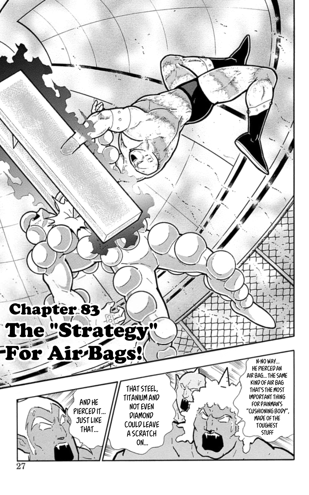 Kinnikuman Chapter 474 page 1 - Chapter 474: The "Strategy" For Air Bags!