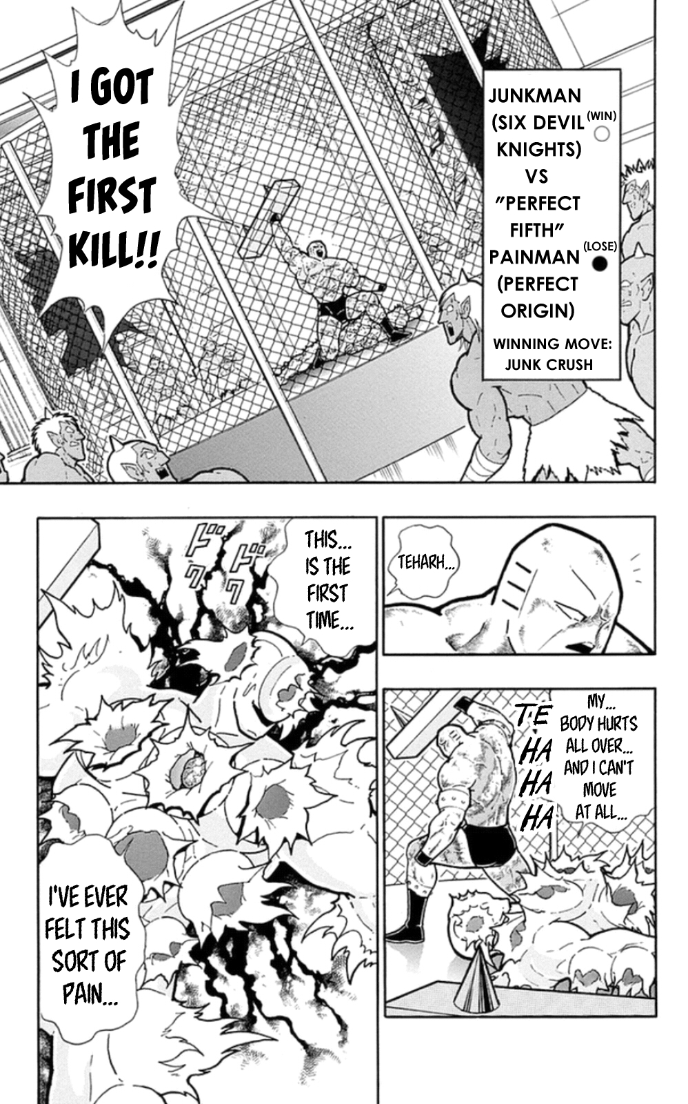 Kinnikuman Chapter 474 page 13 - Chapter 474: The "Strategy" For Air Bags!
