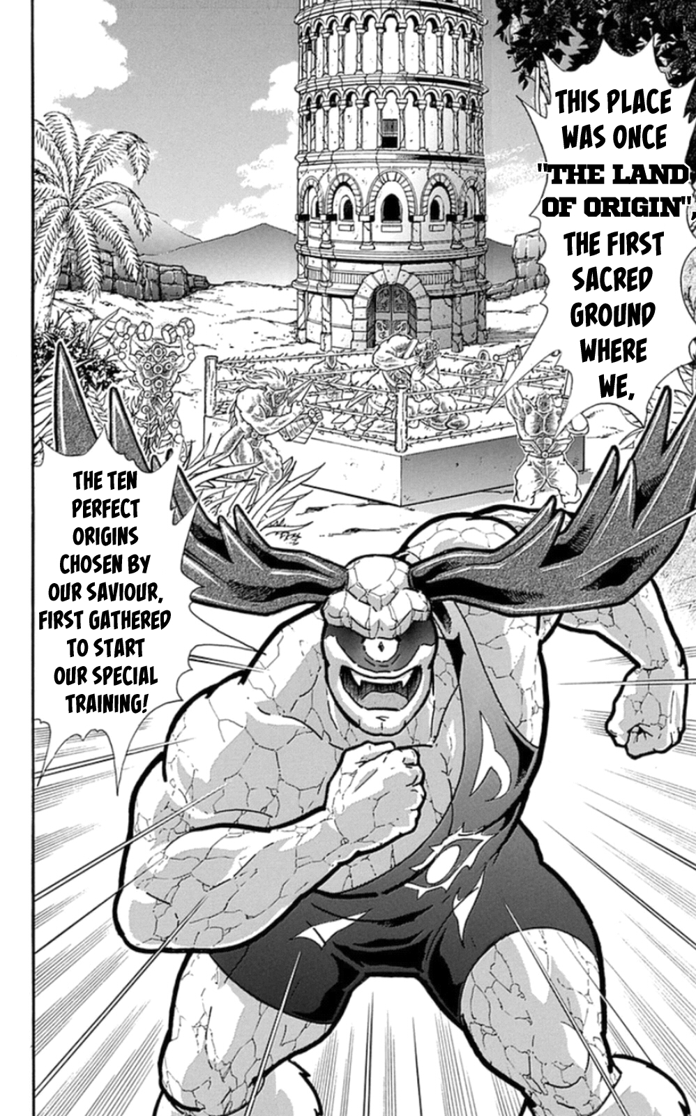 Kinnikuman Chapter 475 page 20 - Chapter 475: The Leaning Tower Of Pisa's "Connection"!