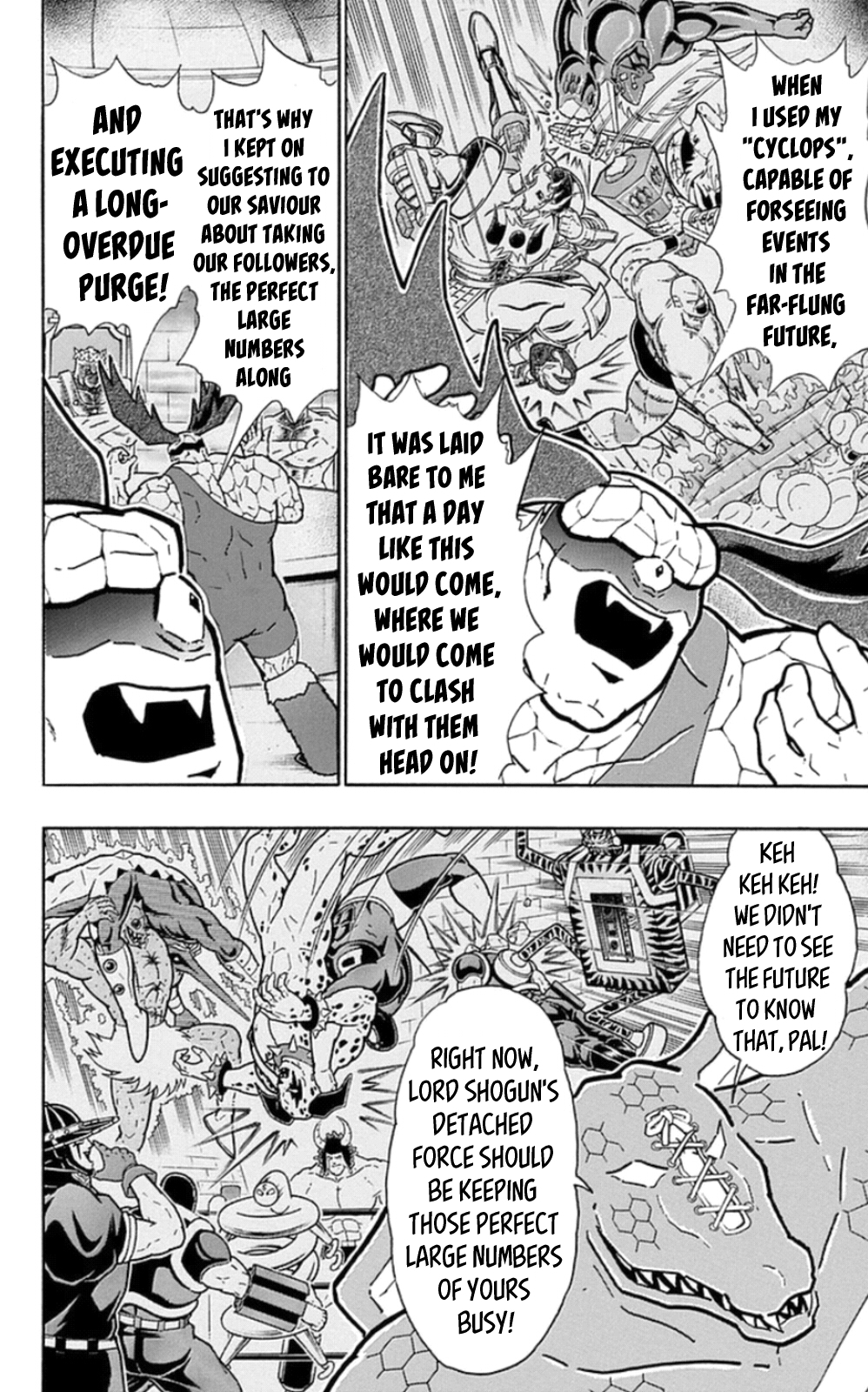 Kinnikuman Chapter 475 page 6 - Chapter 475: The Leaning Tower Of Pisa's "Connection"!