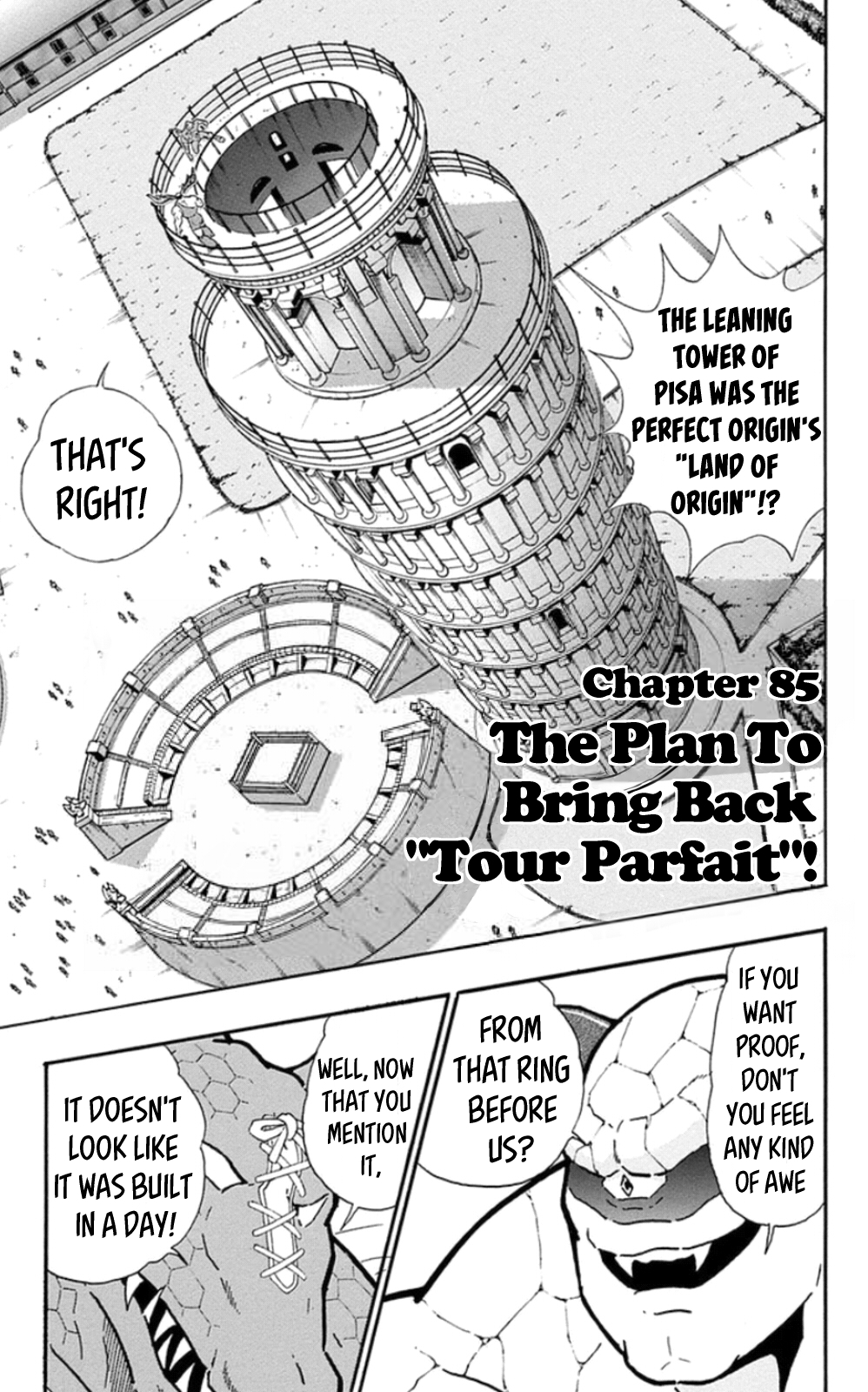 Kinnikuman Chapter 476 page 1 - Chapter 476: The Plan To Bring Back "Tour Parfait"!
