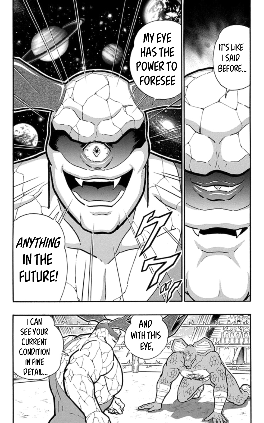 Kinnikuman Chapter 476 page 14 - Chapter 476: The Plan To Bring Back "Tour Parfait"!