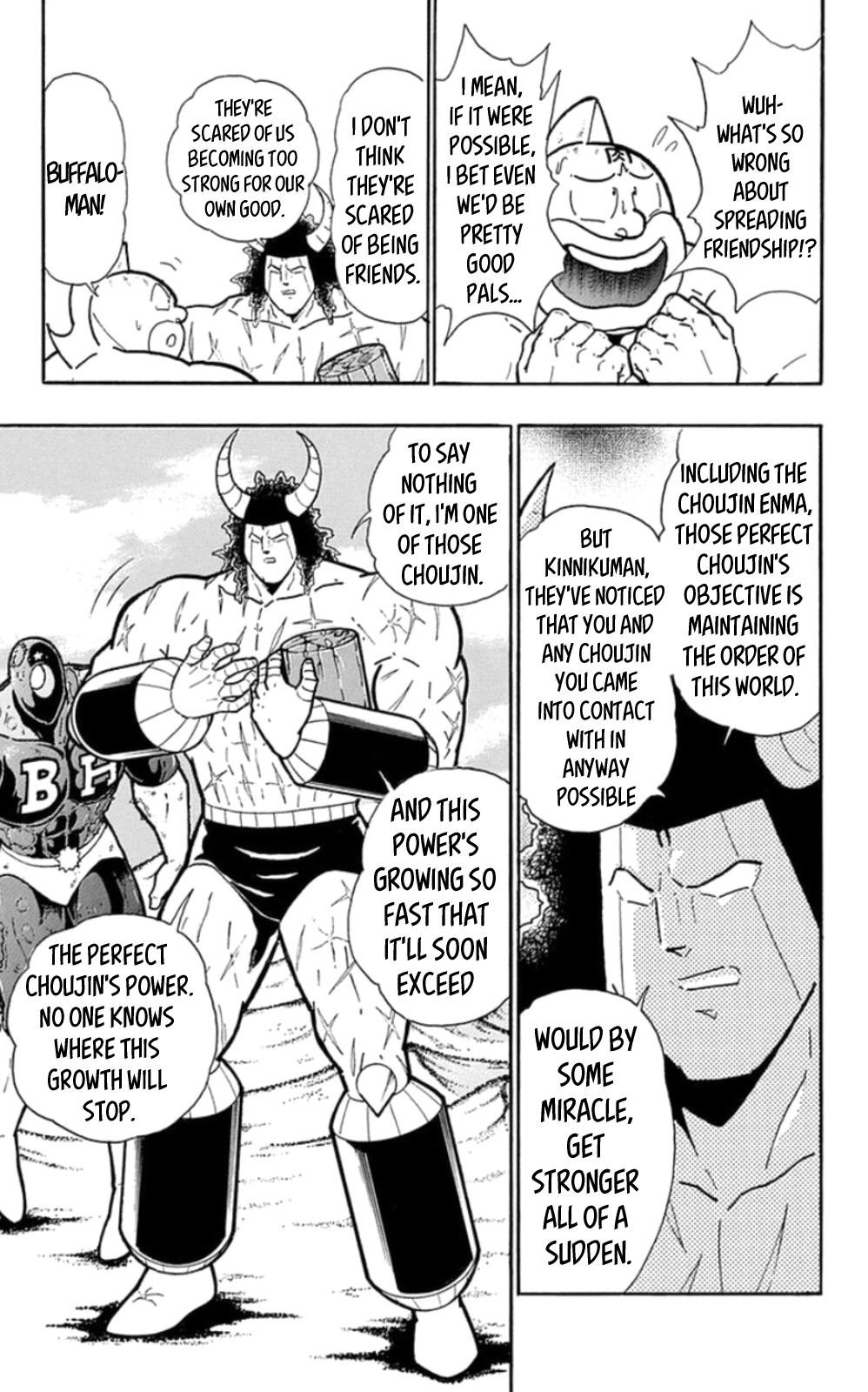 Kinnikuman Chapter 479 page 11 - Chapter 479: Choujin Enma's True Identity!