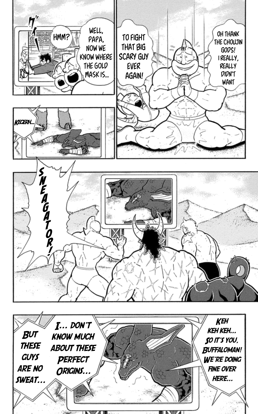 Kinnikuman Chapter 479 page 18 - Chapter 479: Choujin Enma's True Identity!