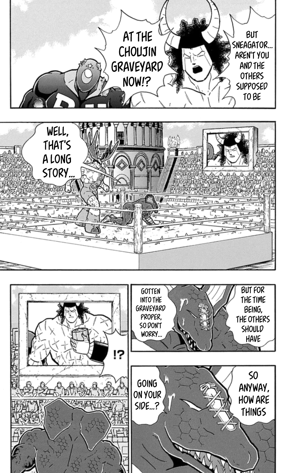 Kinnikuman Chapter 479 page 19 - Chapter 479: Choujin Enma's True Identity!