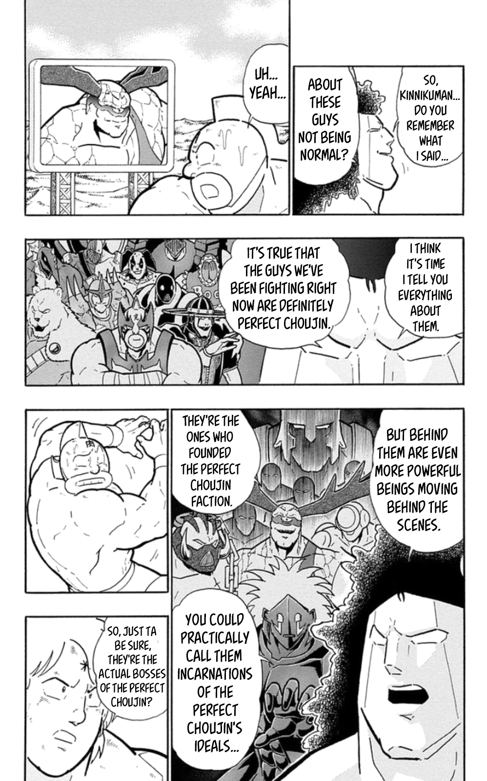 Kinnikuman Chapter 479 page 5 - Chapter 479: Choujin Enma's True Identity!