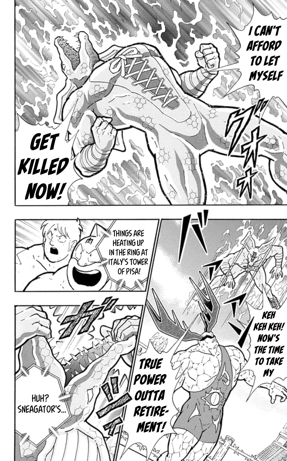 Kinnikuman Chapter 480 page 4 - Chapter 480: Cyclops VS Lethal Weapon!