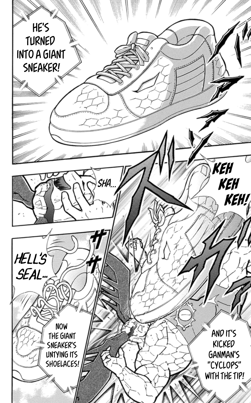 Kinnikuman Chapter 480 page 6 - Chapter 480: Cyclops VS Lethal Weapon!