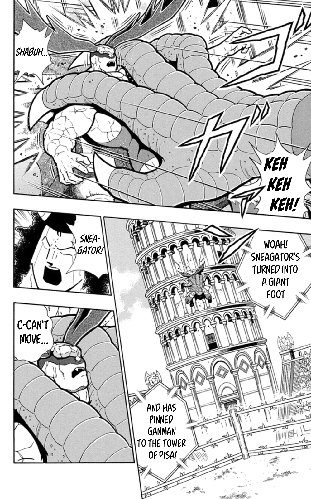 Kinnikuman Chapter 480 page 8 - Chapter 480: Cyclops VS Lethal Weapon!