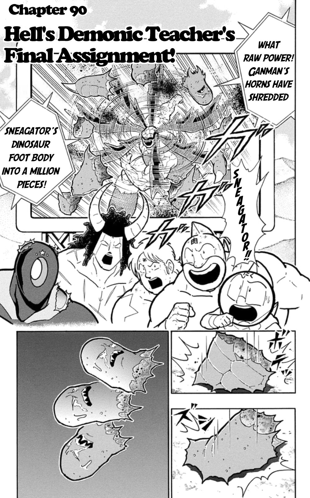 Kinnikuman Chapter 481 page 1 - Chapter 481: Hell's Demonic Teacher's Final Assignment