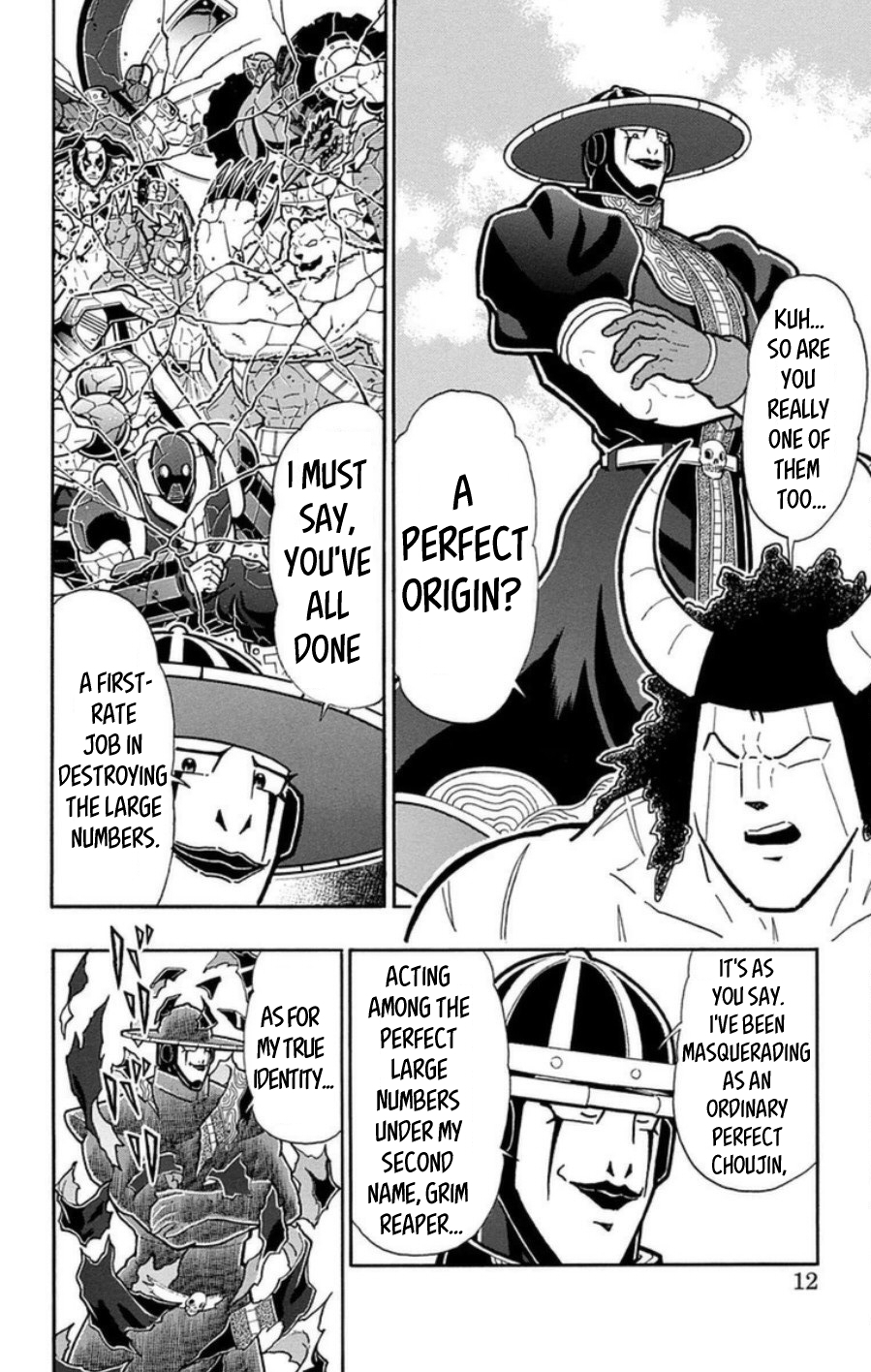 Kinnikuman Chapter 482 page 11 - Chapter 482: Grim Reaper's True Identity!