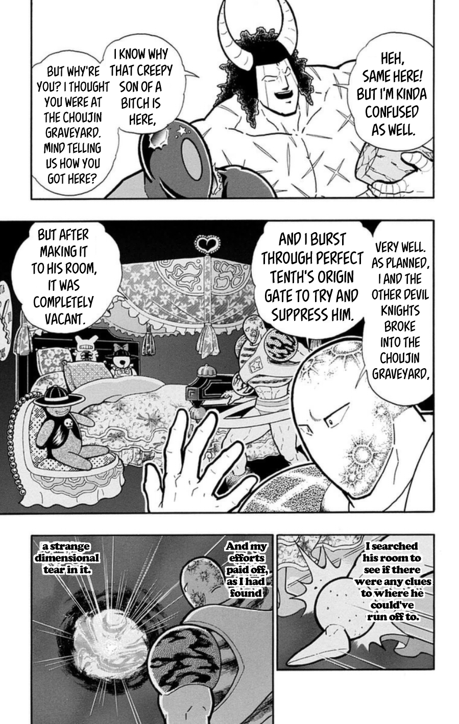 Kinnikuman Chapter 483 page 8 - Chapter 483: The Perfect Origin's Duty!