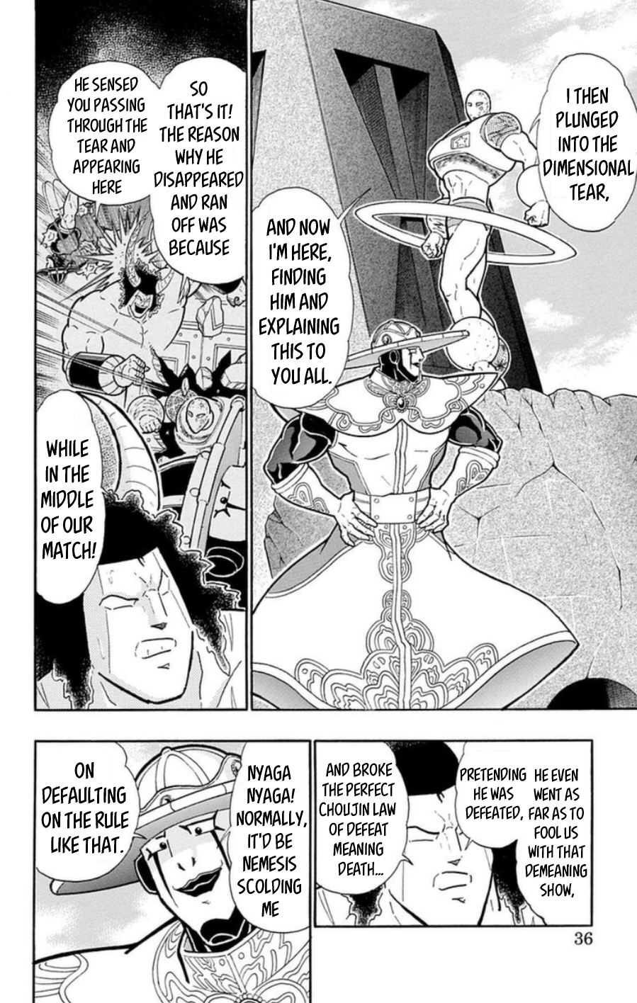 Kinnikuman Chapter 483 page 9 - Chapter 483: The Perfect Origin's Duty!