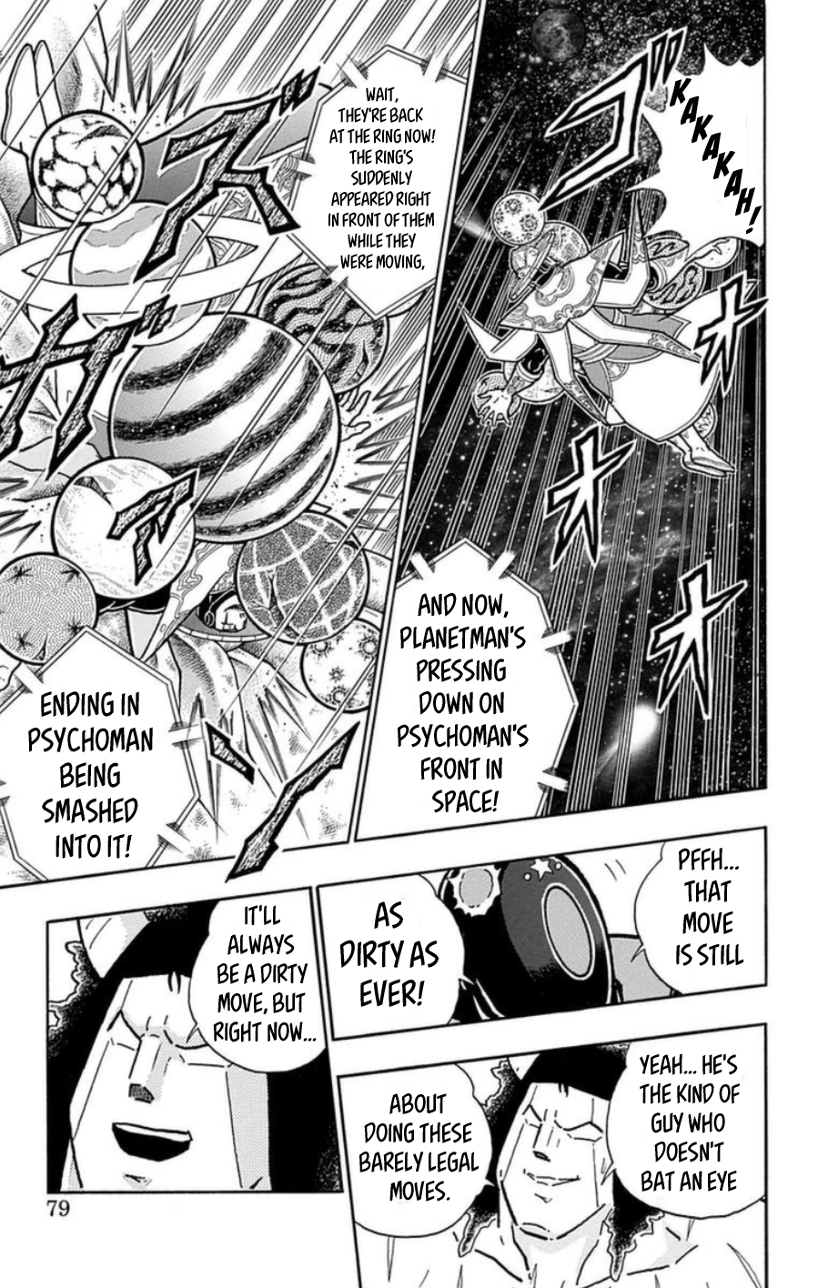 Kinnikuman Chapter 485 page 12 - Chapter 485: Convention-less Space Hell!