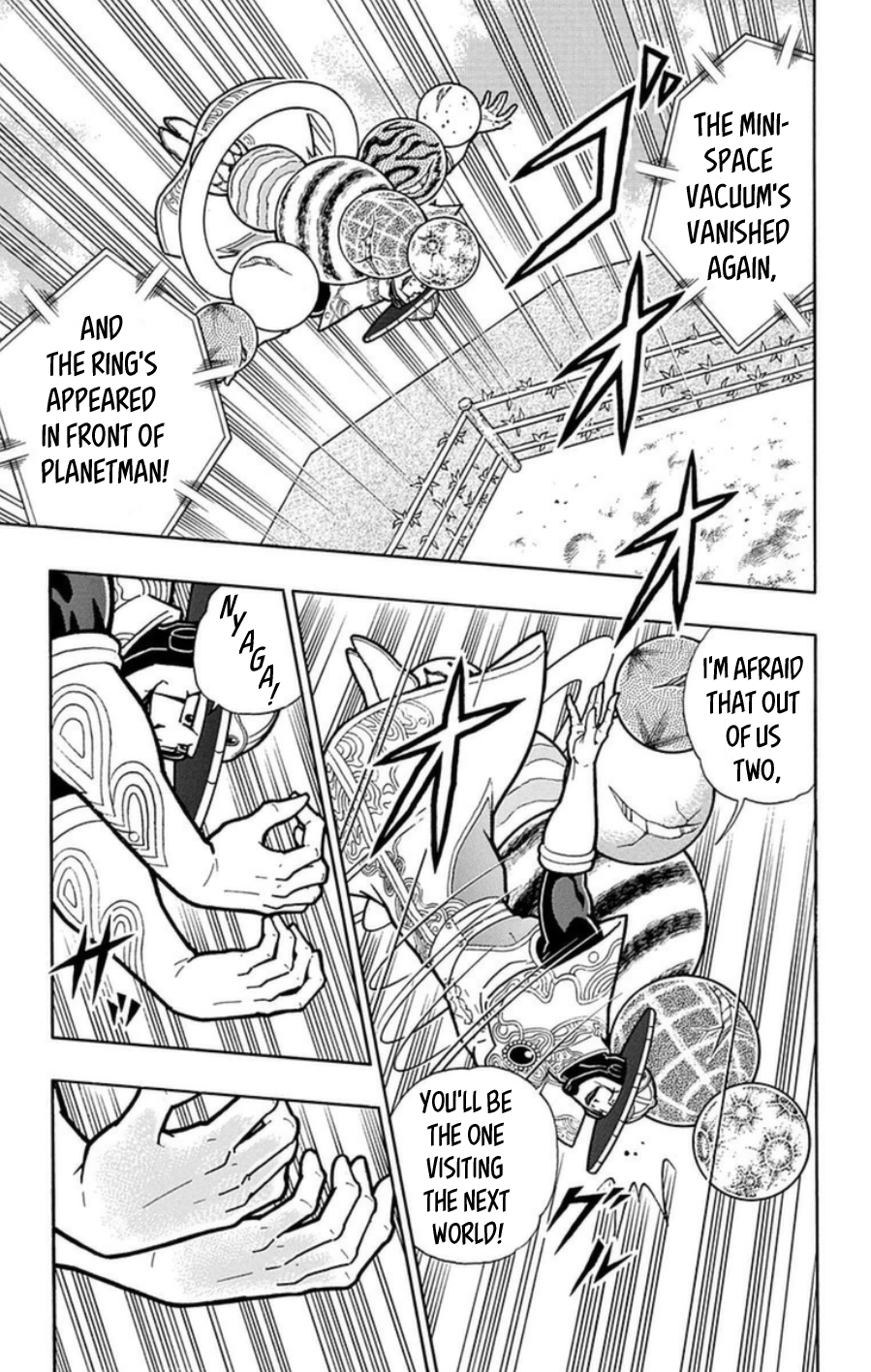 Kinnikuman Chapter 485 page 16 - Chapter 485: Convention-less Space Hell!