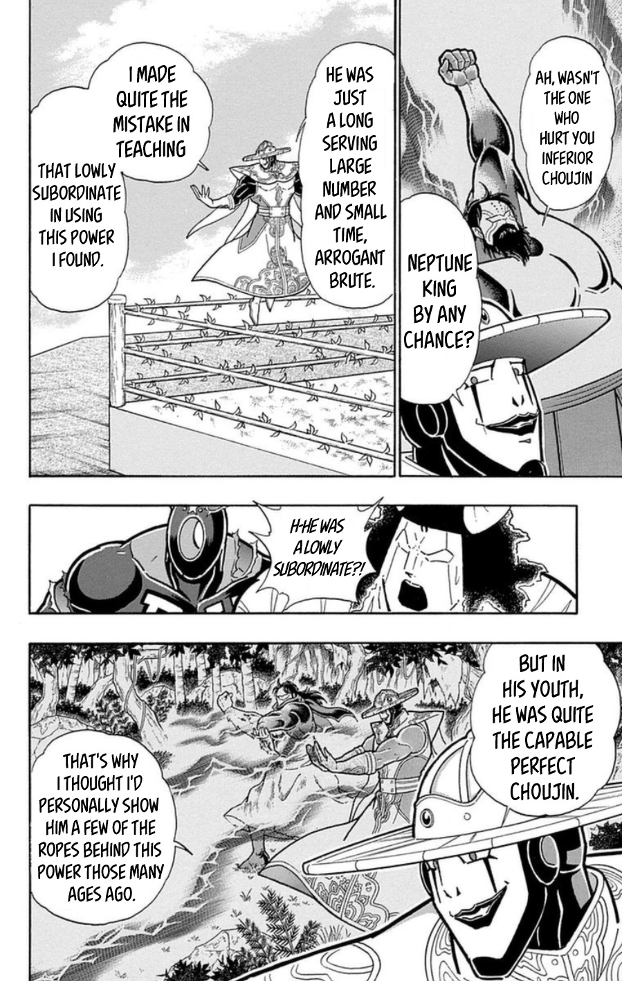 Kinnikuman Chapter 486 page 3 - Chapter 486: The Ultimate Devil Move Activates!