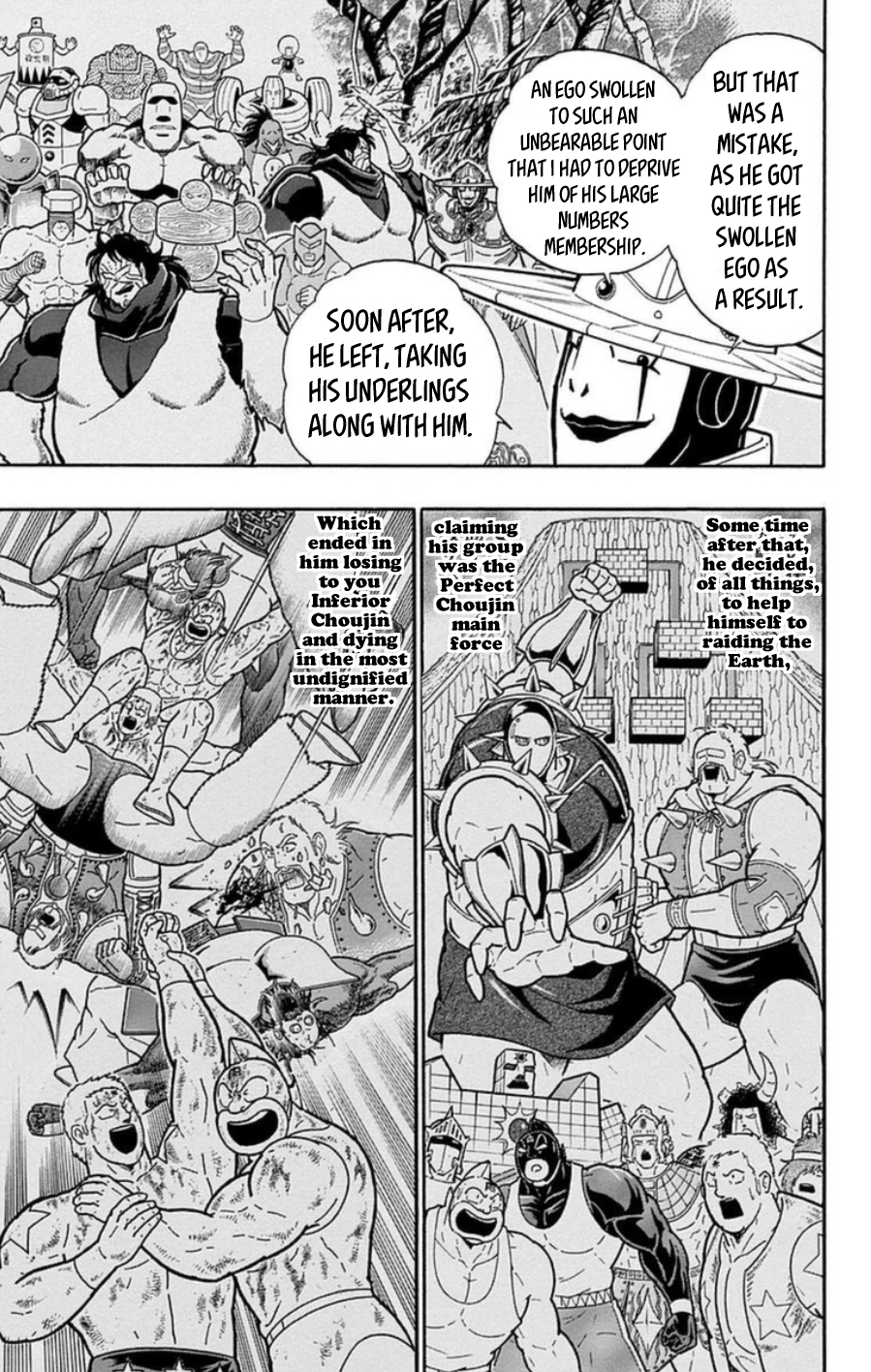 Kinnikuman Chapter 486 page 4 - Chapter 486: The Ultimate Devil Move Activates!