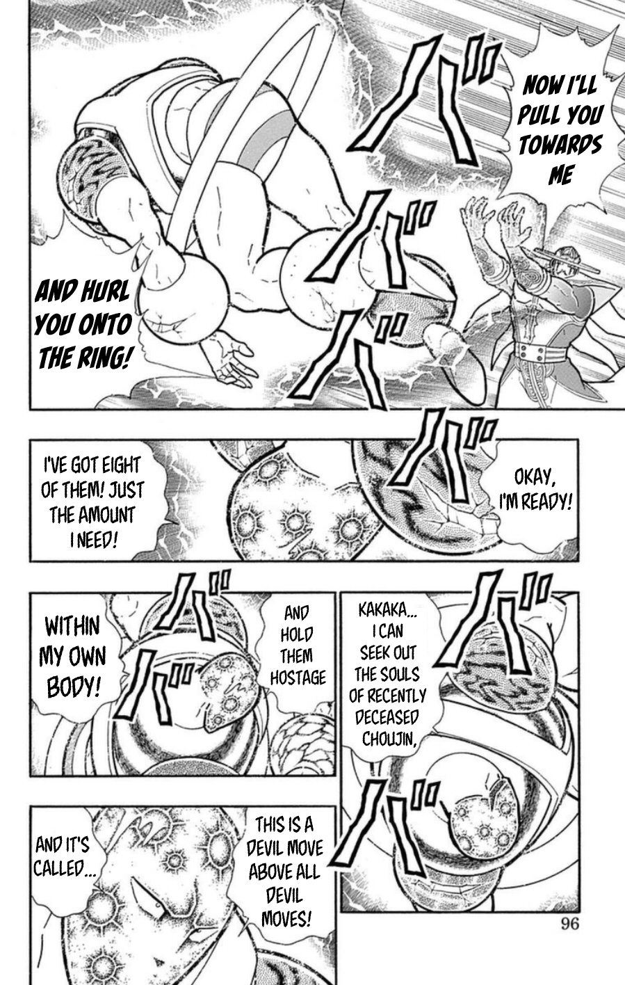 Kinnikuman Chapter 486 page 9 - Chapter 486: The Ultimate Devil Move Activates!