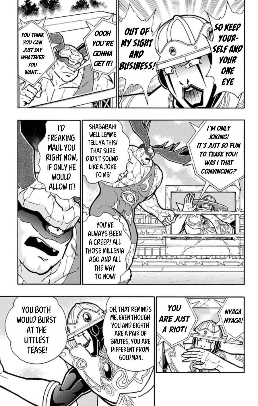 Kinnikuman Chapter 487 page 12 - Chapter 487: The Fate Of Traitors!