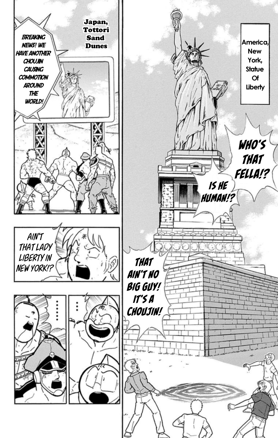 Kinnikuman Chapter 488 page 1 - Chapter 488: Proof Of The Perfect Choujin's Prosperity!
