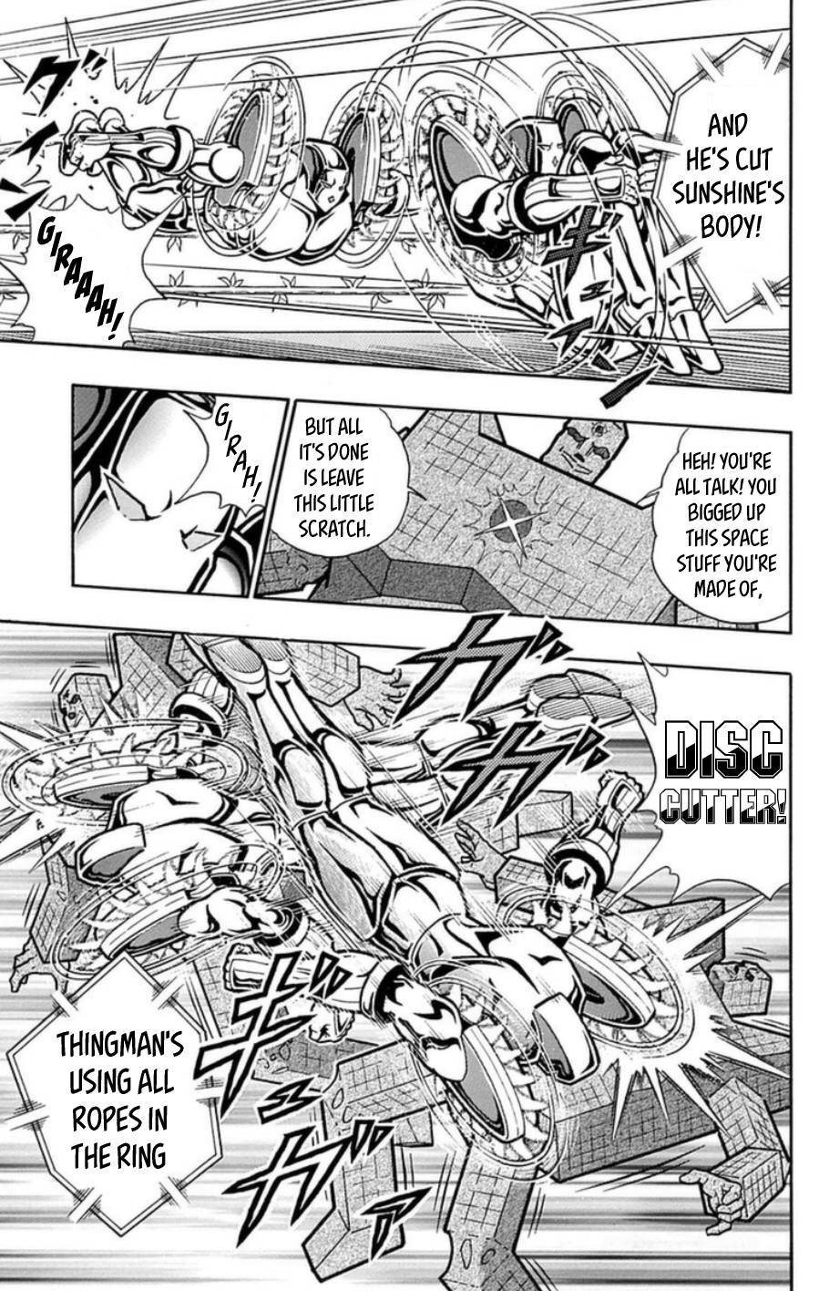 Kinnikuman Chapter 490 page 12 - Chapter 490: The Concrete Trap!