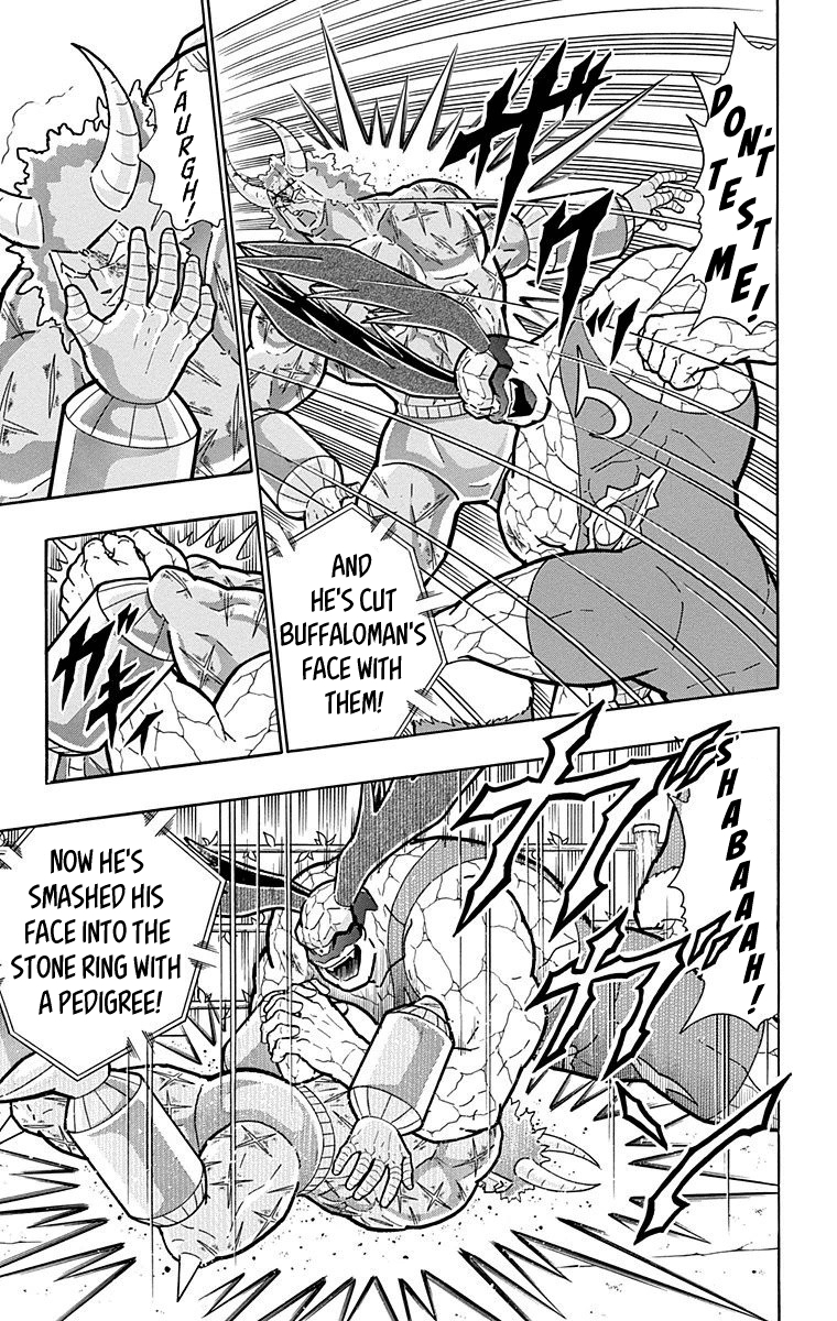 Kinnikuman Chapter 521 page 13 - Chapter 521: Buffaloman Awakens!