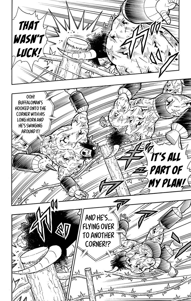 Kinnikuman Chapter 523 page 12 - Chapter 523: Long Horn VS Elf Horn!