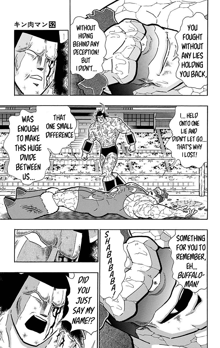 Kinnikuman Chapter 524 page 9 - Chapter 524: His One And Only "Lie!"